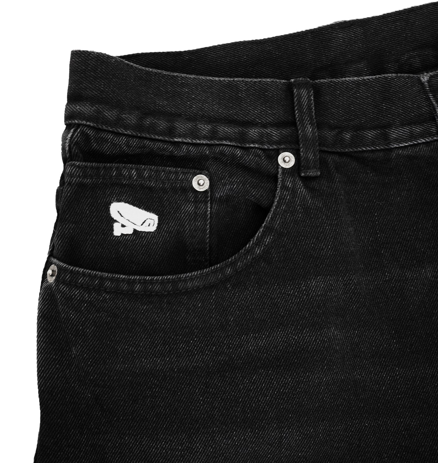 VIGILANCE BLACK WASHED DENIM