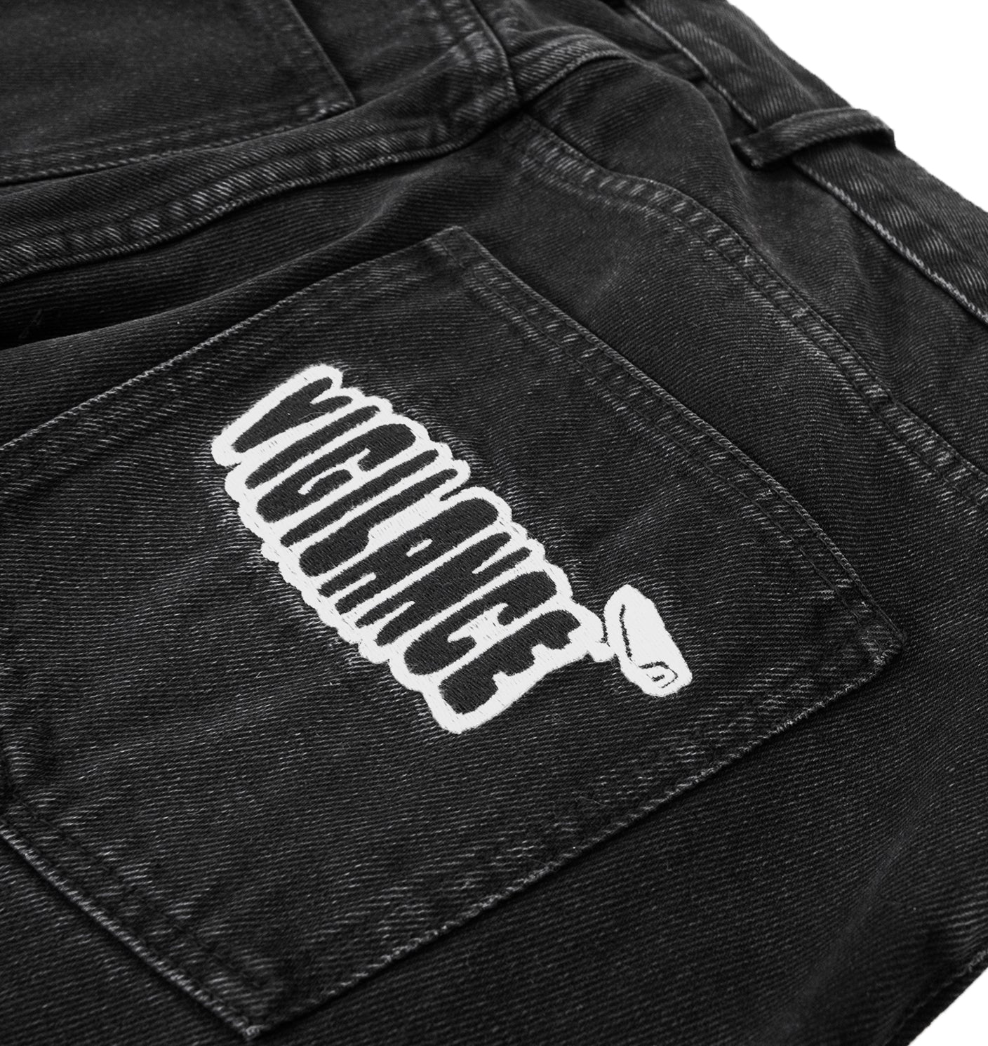 VIGILANCE BLACK WASHED DENIM