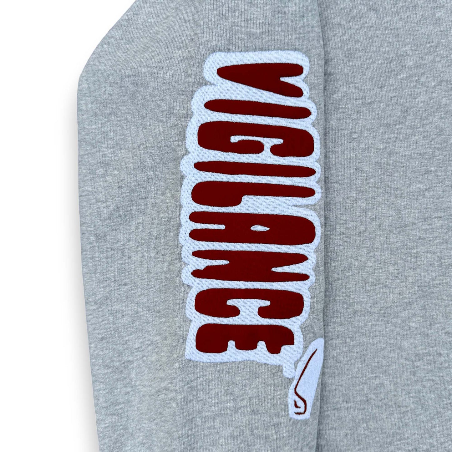 VIGILANCE GRAY CREWNECK