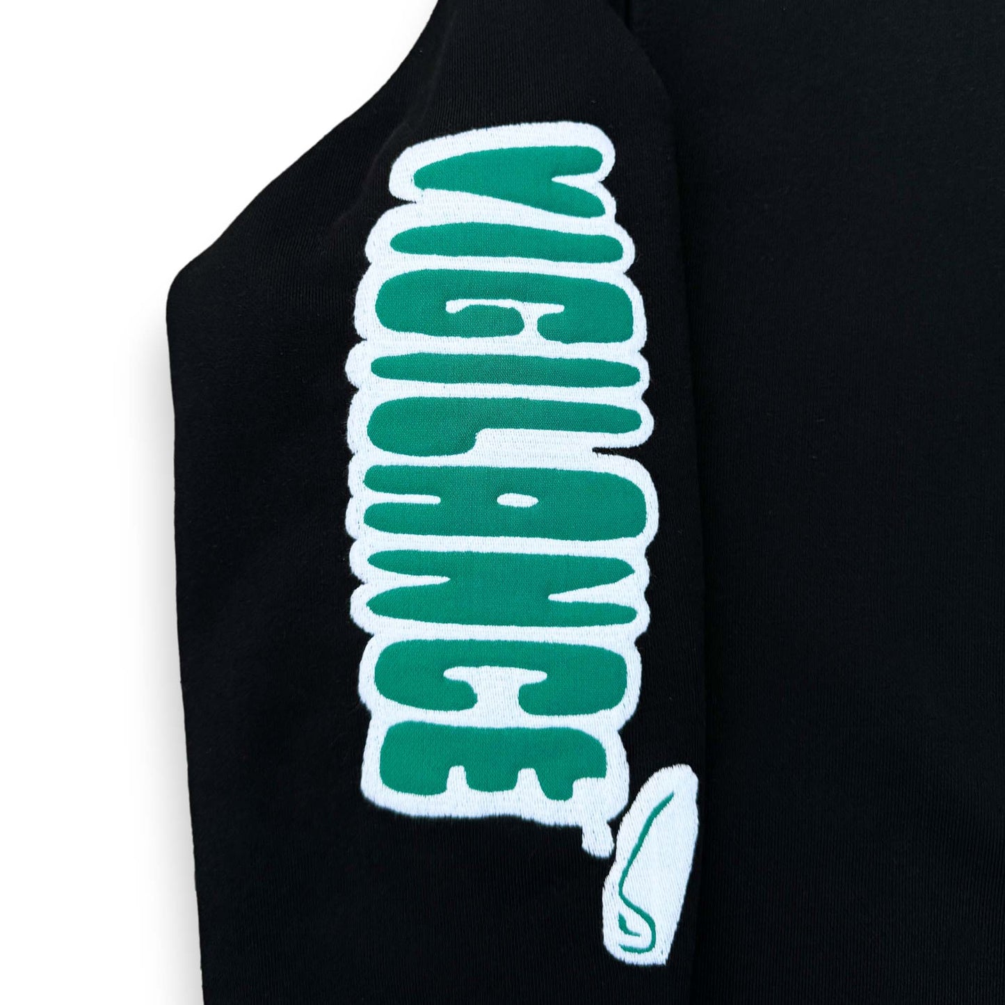 VIGILANCE BLACK CREWNECK
