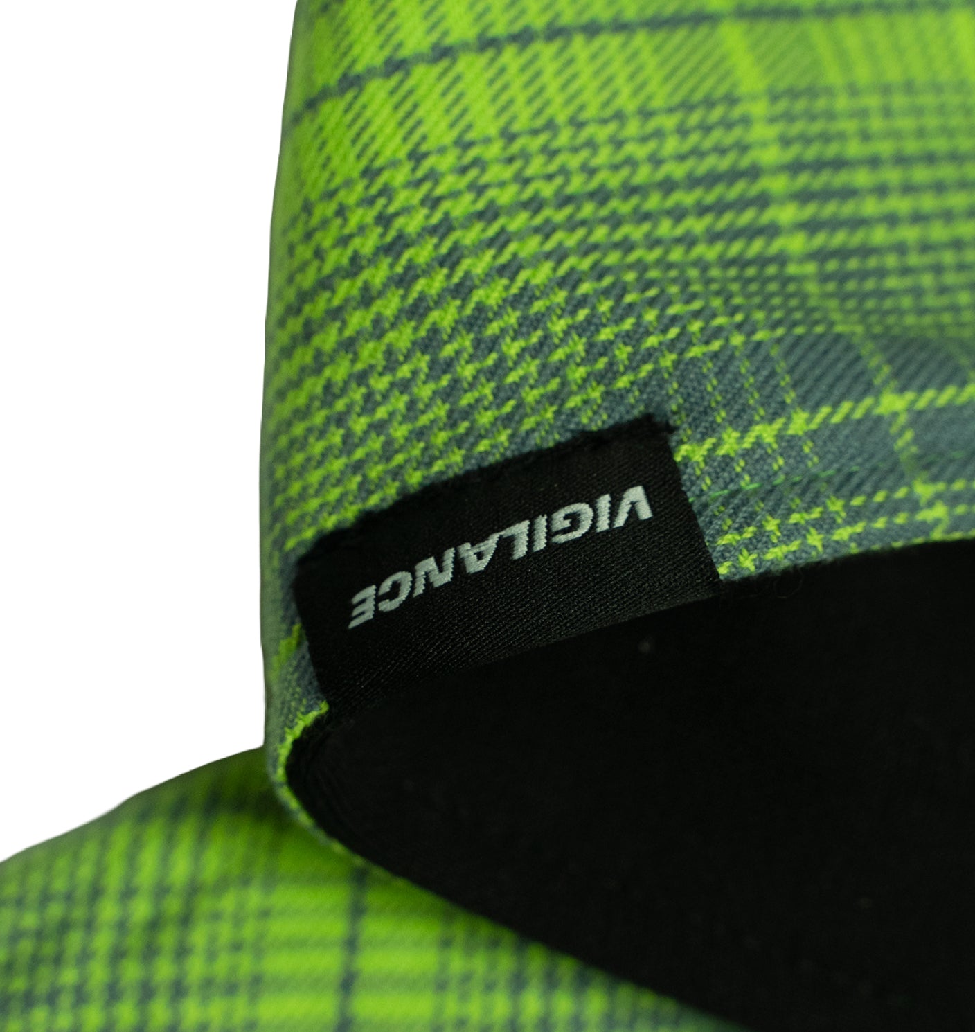 BLACK/GREEN REVERSIBLE PLAID ZIP-UP HOODIE