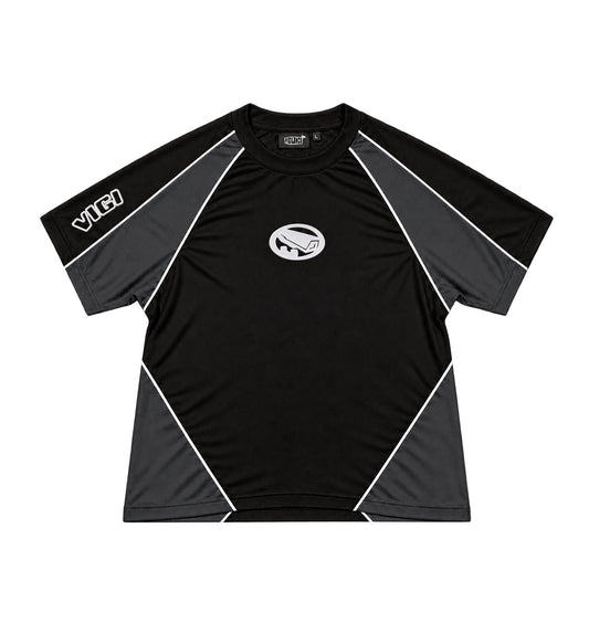 BLACK REFLECTIVE T-SHIRT