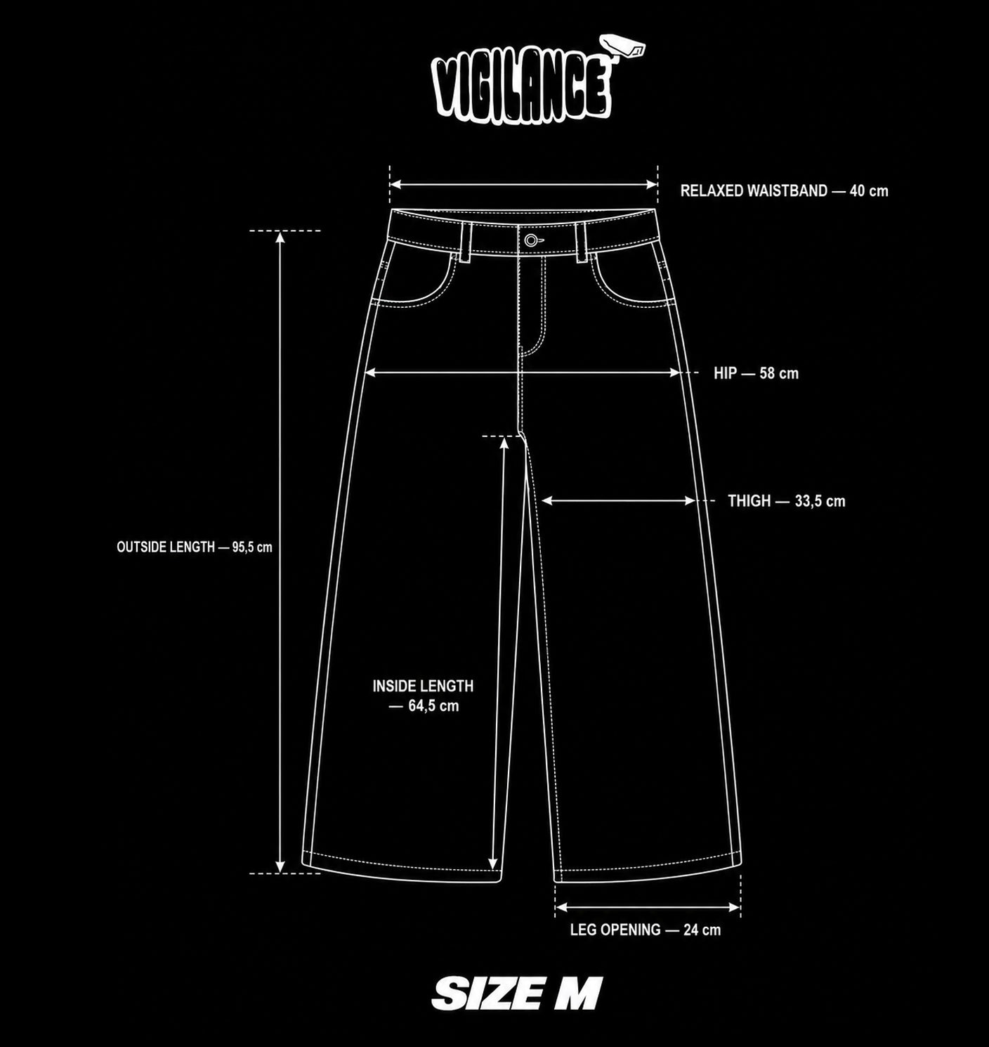 VIGILANCE BLACK WASHED DENIM
