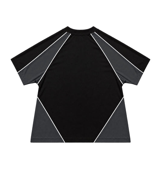 BLACK REFLECTIVE T-SHIRT