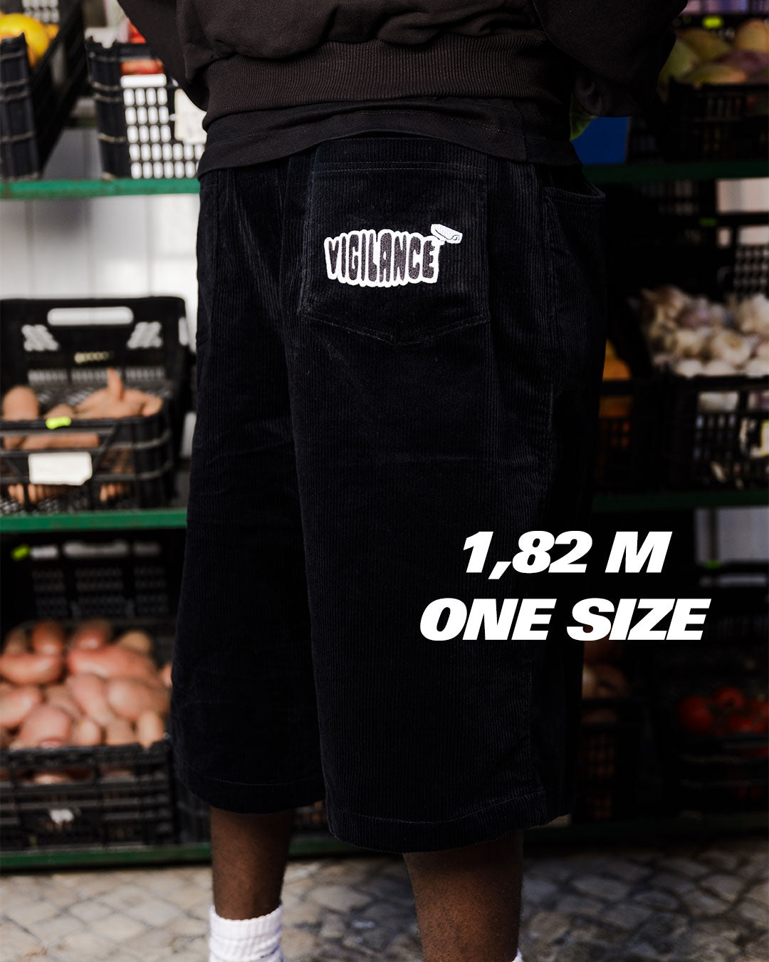 VIGILANCE BOMBAZINE JORTS