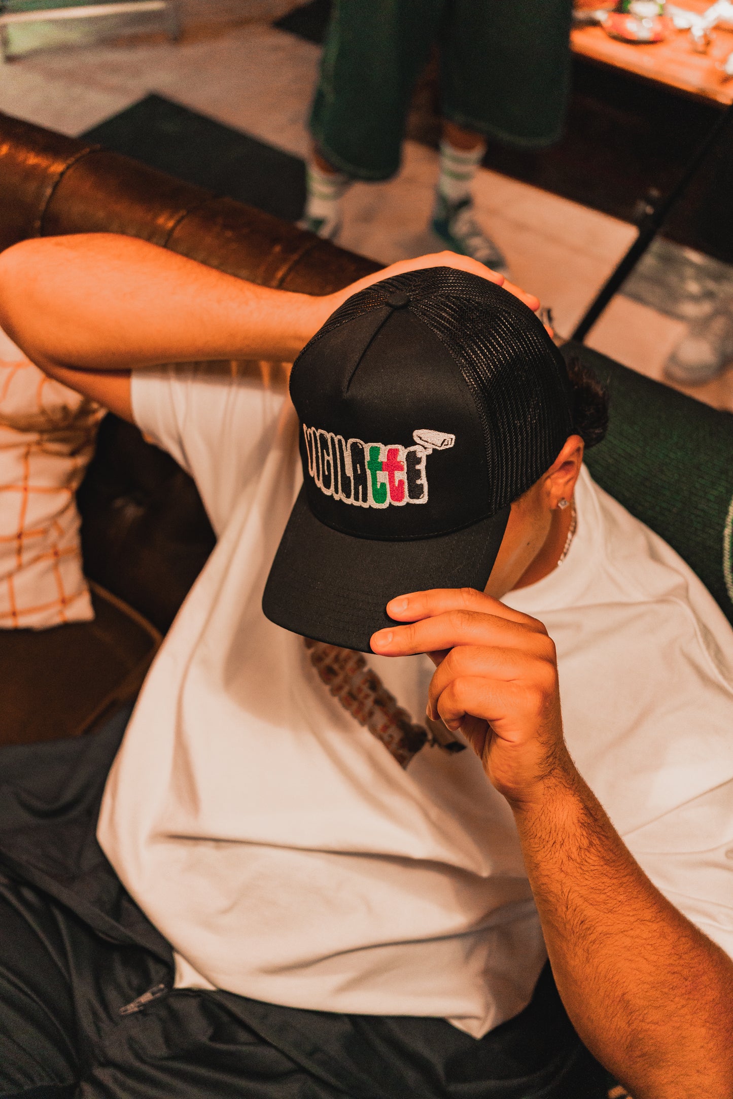 VIGILATTE TRUCKER CAP