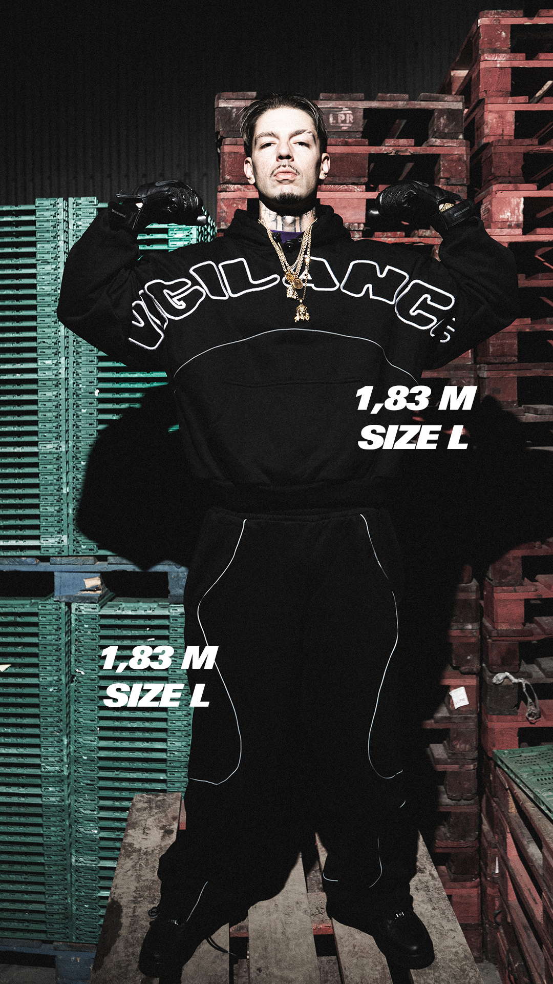 FULL REFLECTIVE TRACKSUIT SET