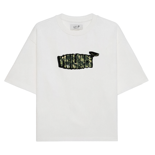 VIGILANCE WHITE CAMOUFLAGE TEE