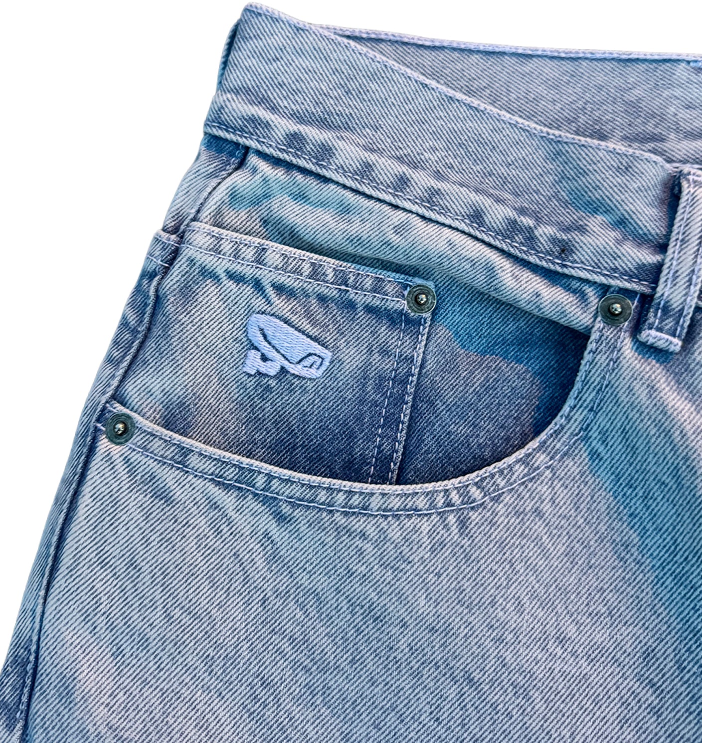 VIGILANCE LIGHT BLUE DENIM PANTS