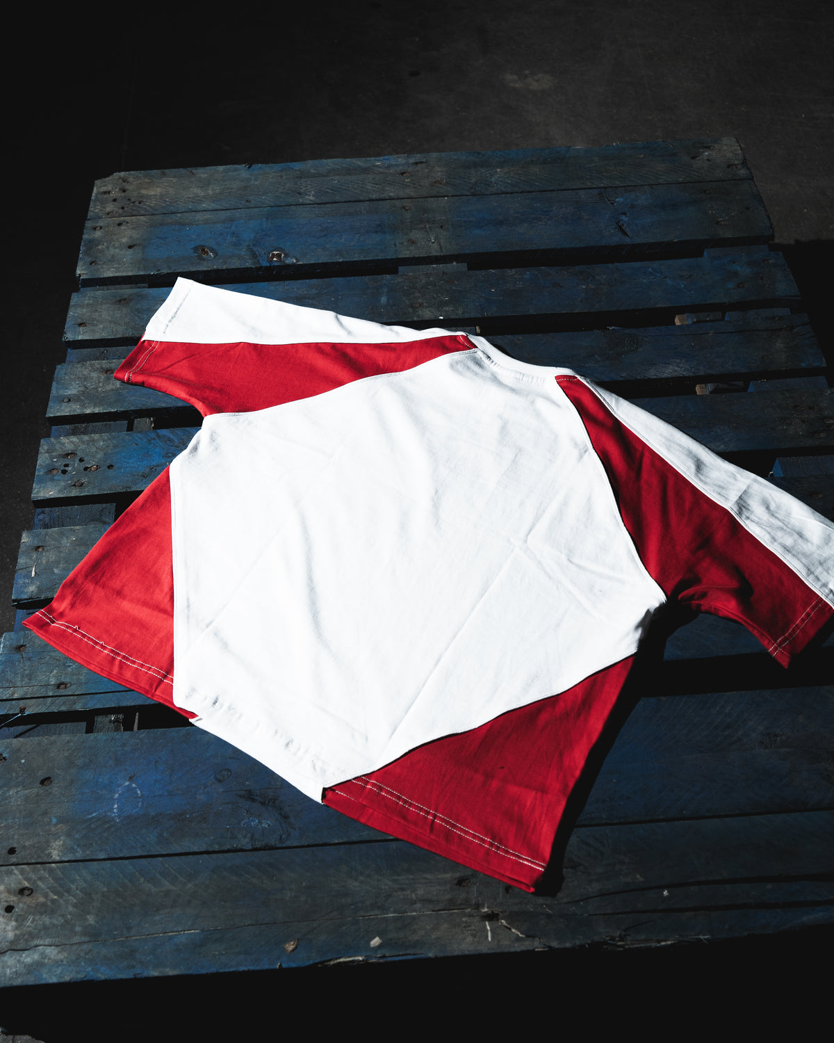 RED REFLECTIVE T-SHIRT