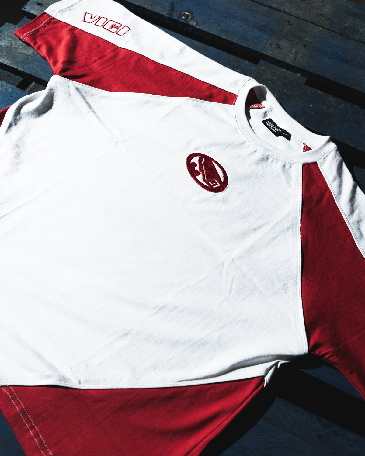 RED REFLECTIVE T-SHIRT