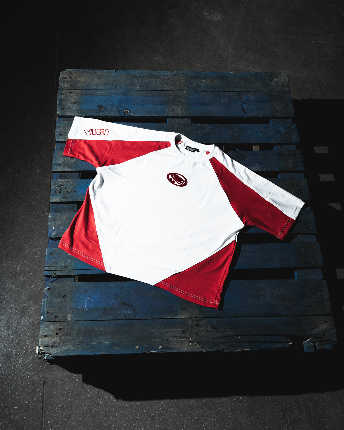 RED REFLECTIVE T-SHIRT