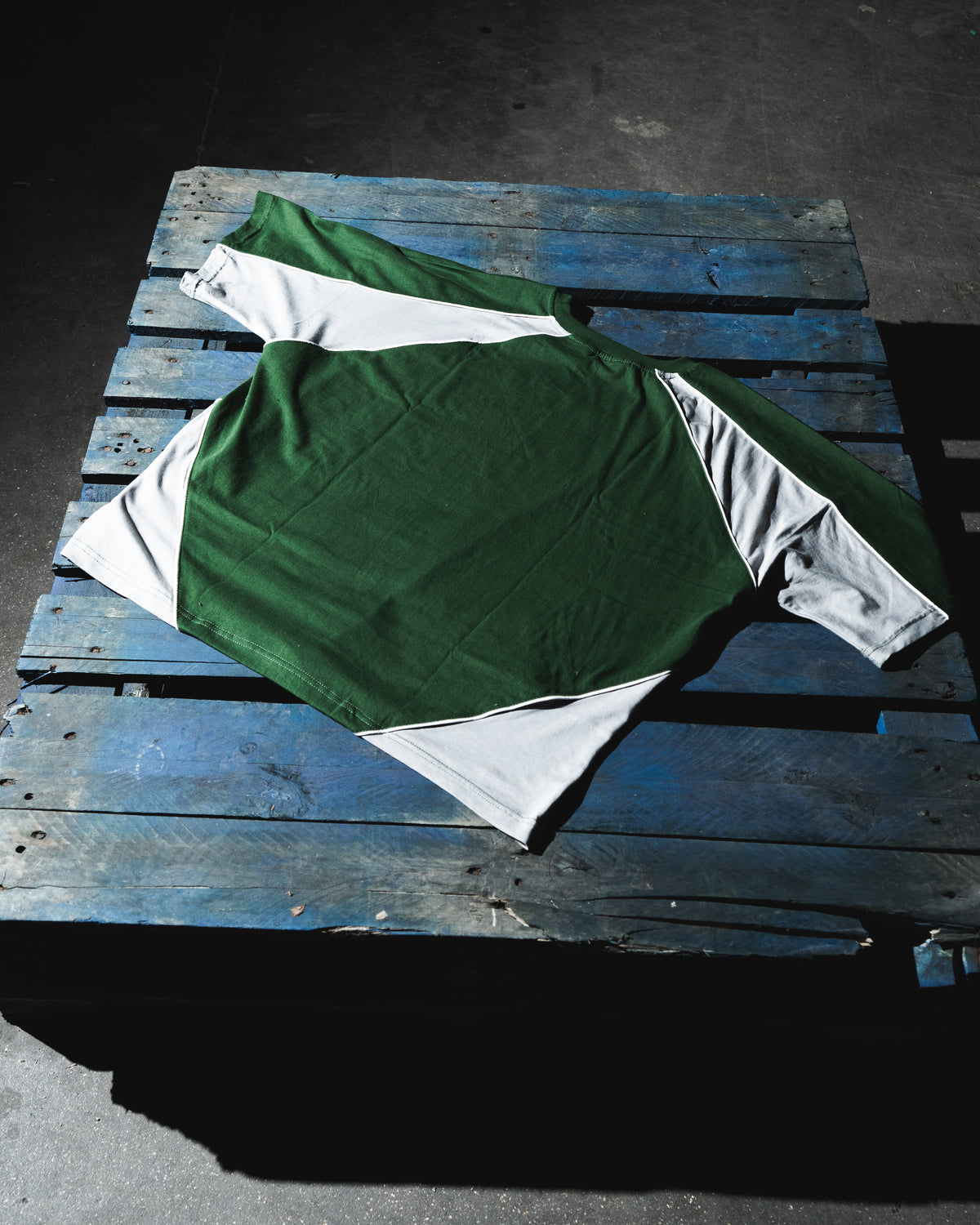 GREEN REFLECTIVE T-SHIRT