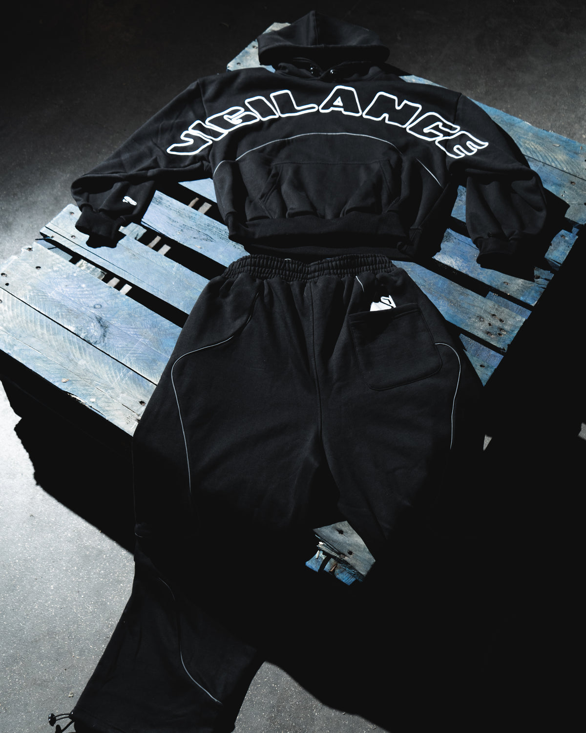 FULL REFLECTIVE TRACKSUIT SET
