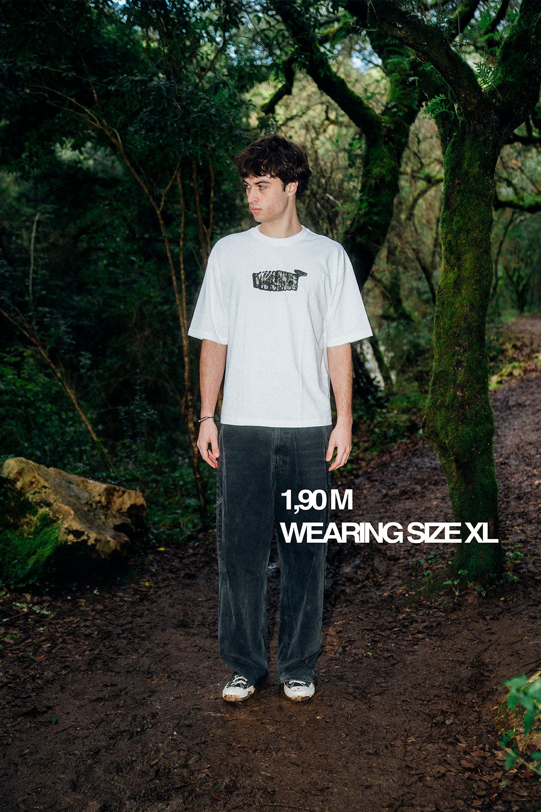 VIGILANCE WHITE CAMOUFLAGE TEE