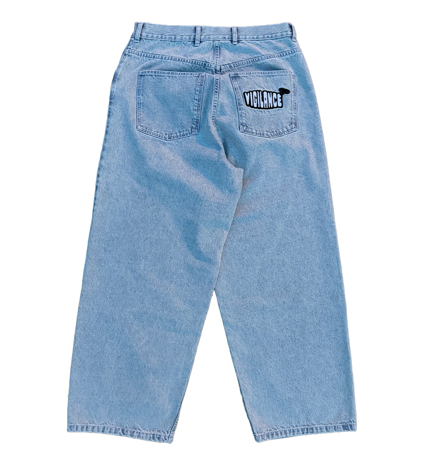 VIGILANCE LIGHT BLUE DENIM PANTS