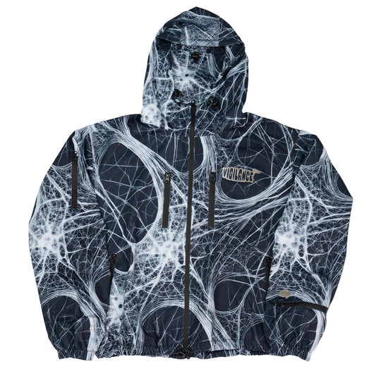 BLUE LOBOTOMIA TECH WINDBREAKER