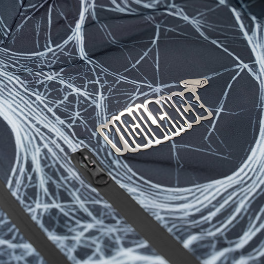 BLUE LOBOTOMIA TECH WINDBREAKER