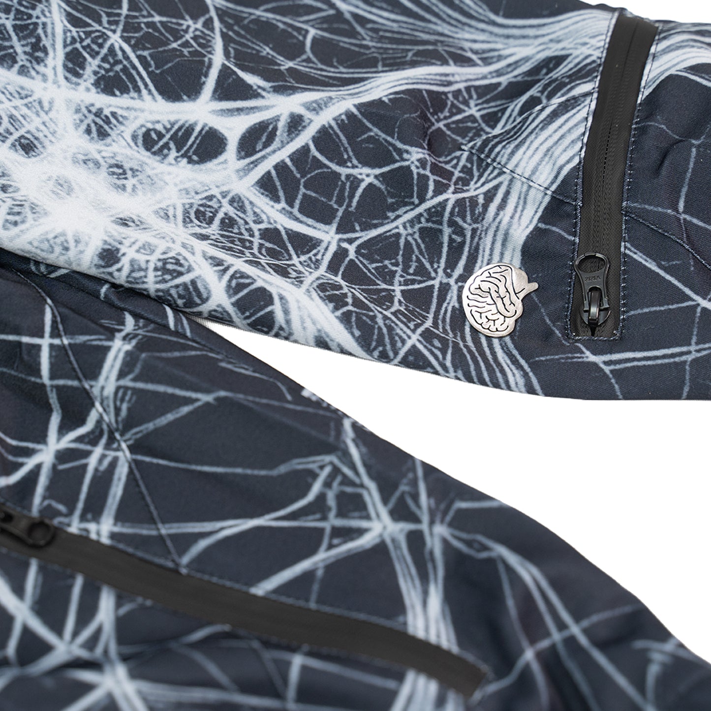 BLUE LOBOTOMIA TECH WINDBREAKER