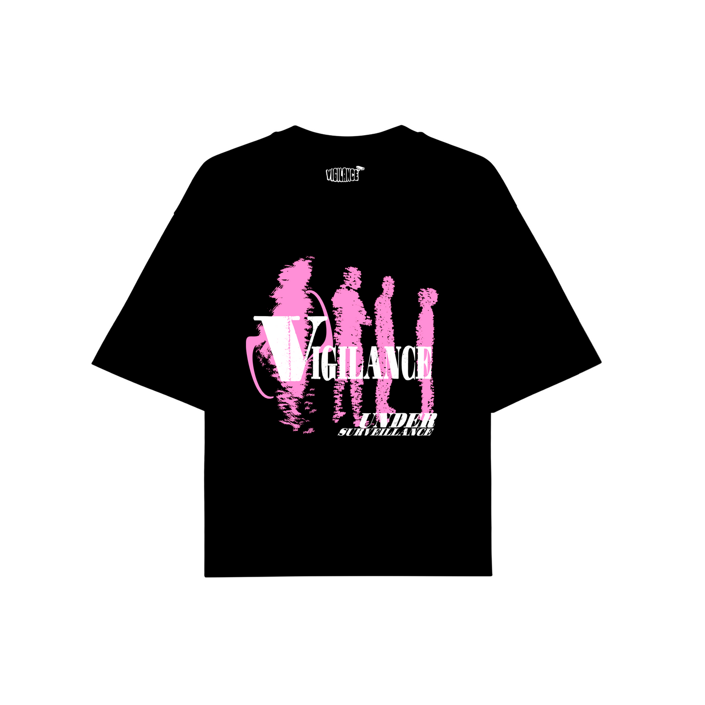UNDER-SURVEILLANCE BLACK T-SHIRT