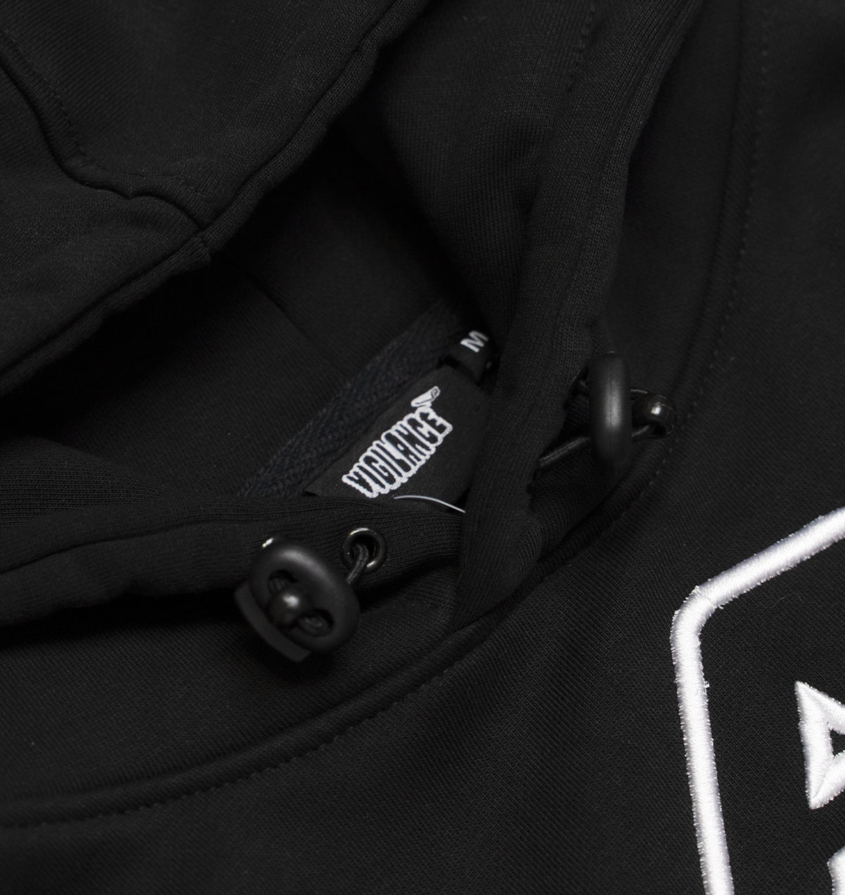 BLACK REFLECTIVE TRACKSUIT HOODIE