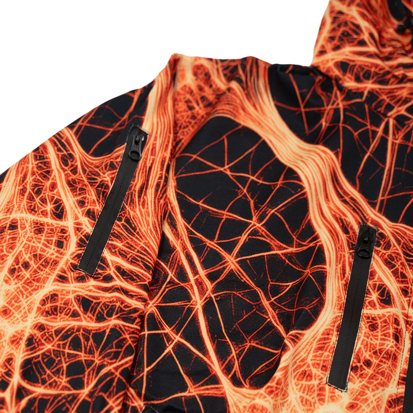 ORANGE LOBOTOMIA TECH WINDBREAKER