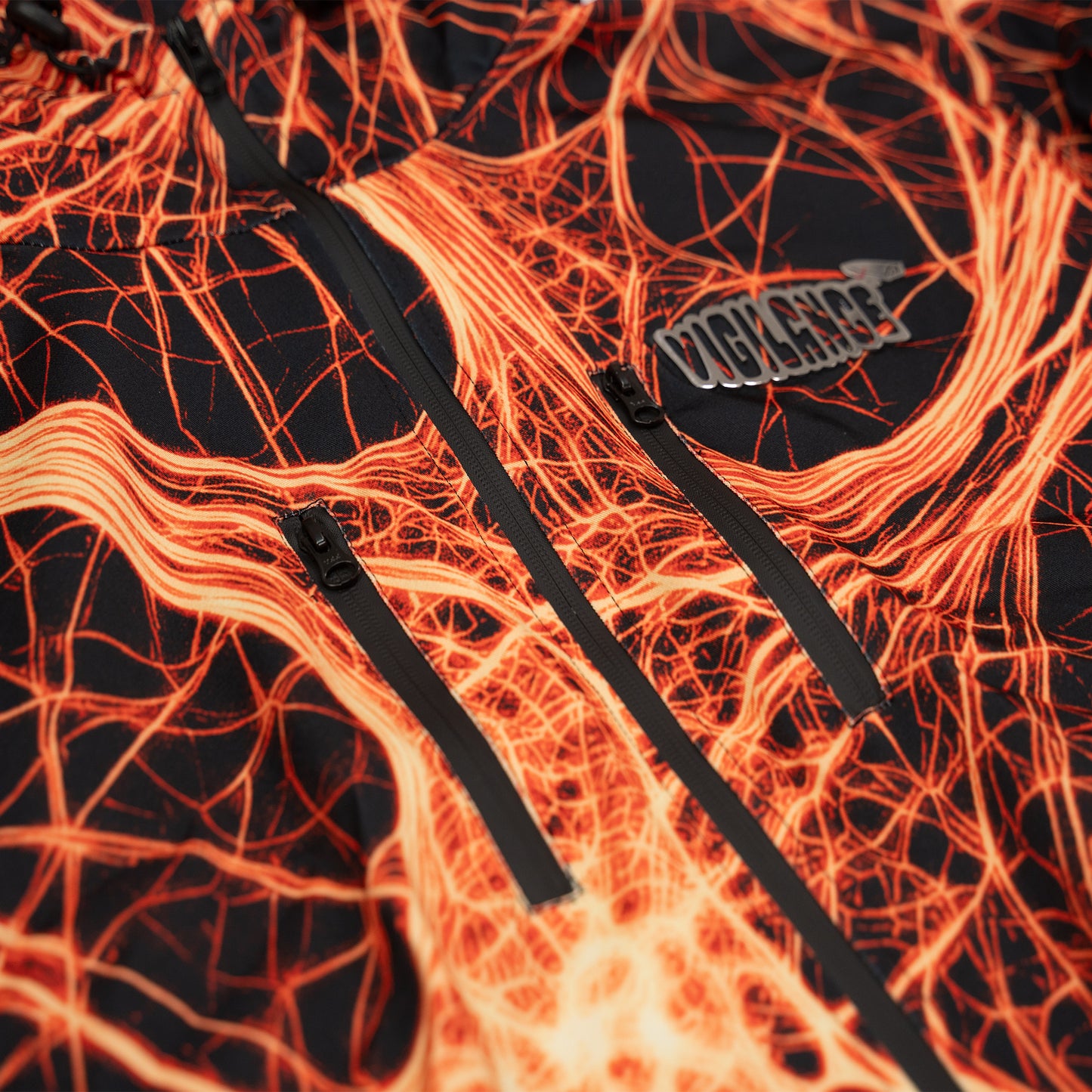ORANGE LOBOTOMIA TECH WINDBREAKER