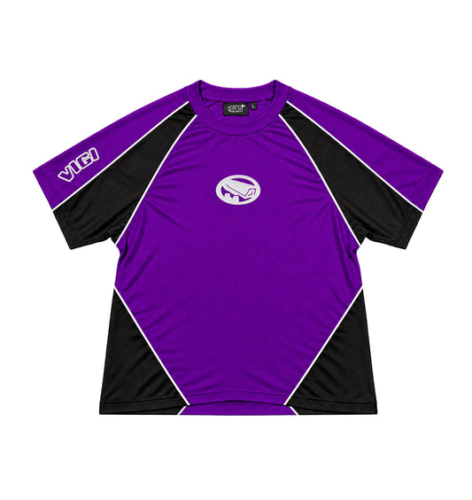PURPLE REFLECTIVE T-SHIRT